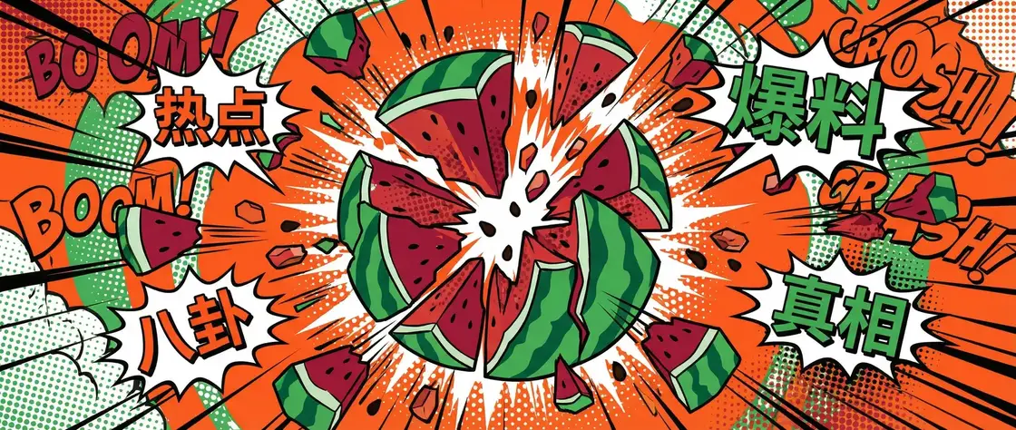 黑料吃瓜网 今日头瓜爆炸漫画横幅